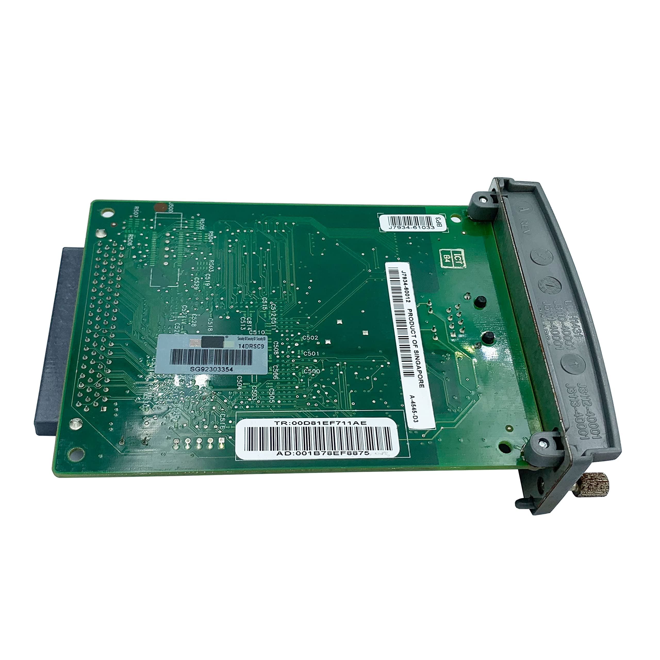 HP JetDirect 620N J7934A J7934G Ethernet Internal Print Server Network Card - Compatible with HP 4200/4250/5500/5550/3005/5200/2100/2200/2400 Printers - Office & Home Network Printing Solution