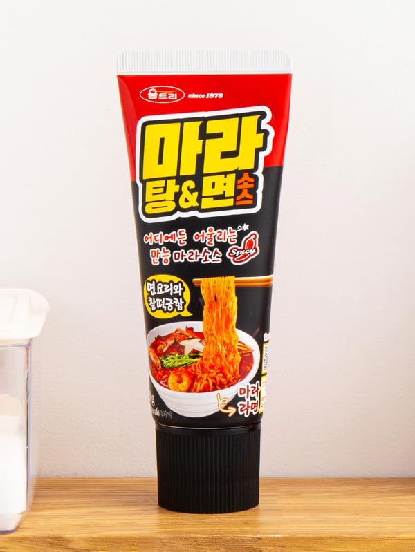 Authentic Korean Mala Hot Sauce 120g (4.87oz) - Spicy Sichuan Chili Paste for Noodles, BBQ, Hot Pot & Asian Cooking - Made by Korean Chef - Perfect for Stir Fry, Dipping Sauce & Marinades
