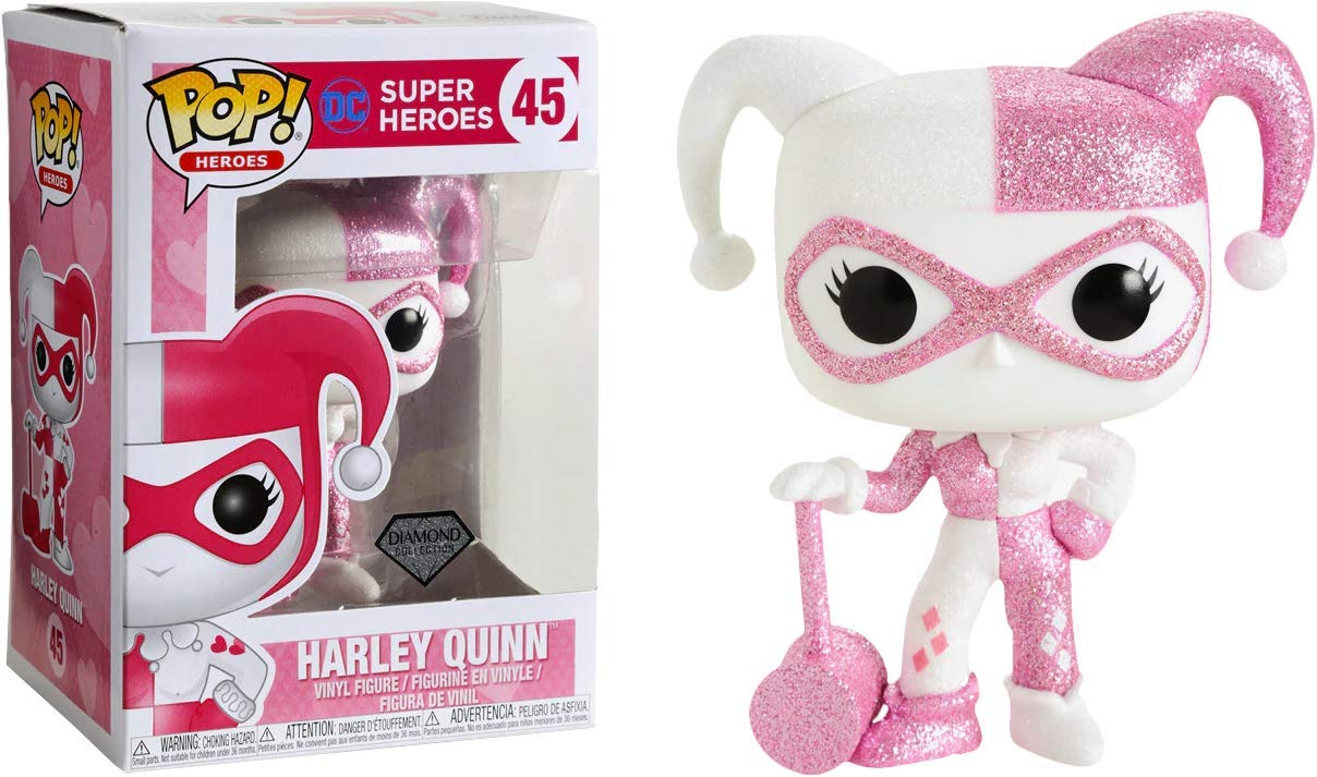DC Super Heroes Harley Quinn #45 Pop Vinyl Figure - Collectible Funko Pop! for Batman Fans - Perfect for Display, Gifts & Comic Book Collections