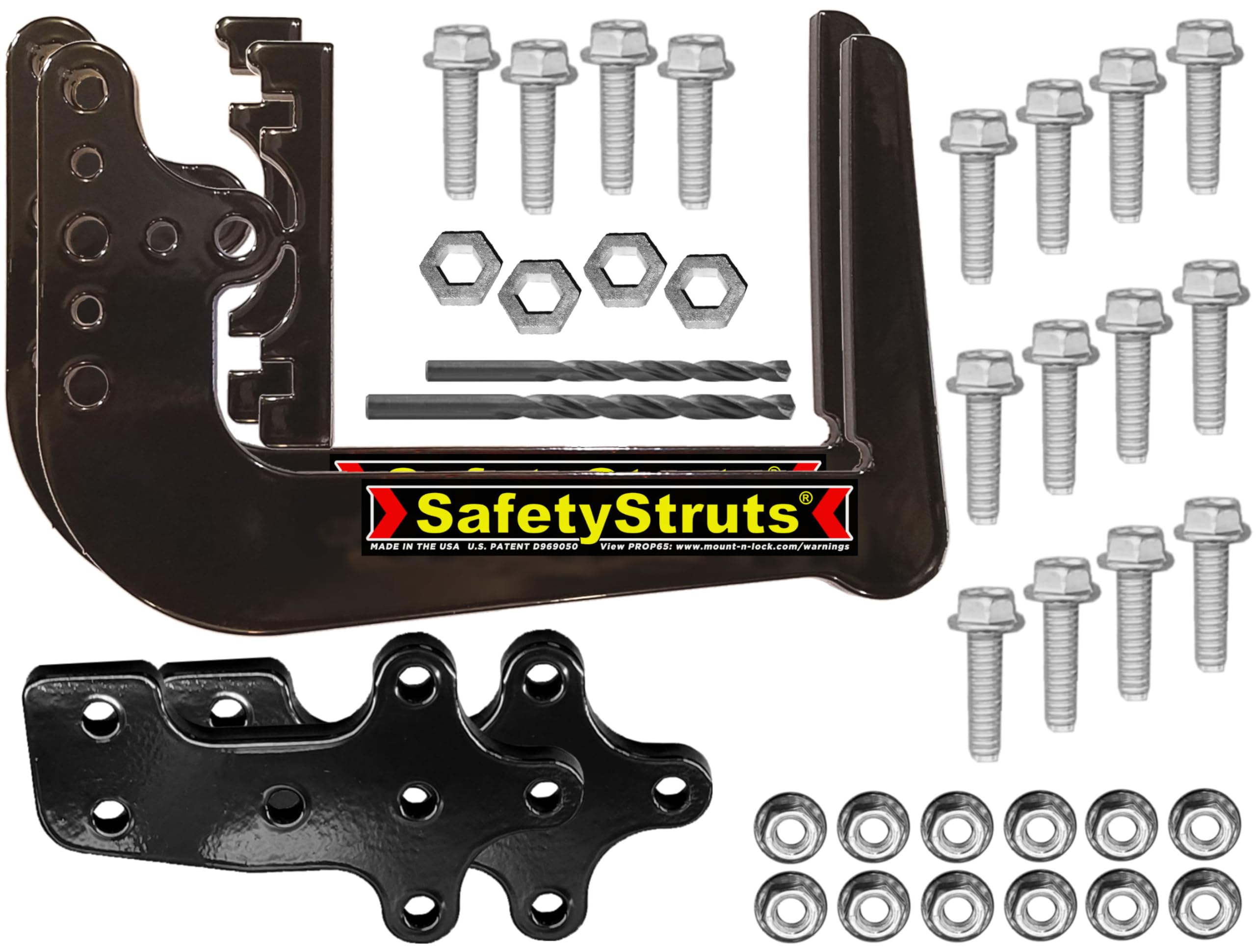Heavy Duty RV Bumper Brackets - SafetyStruts 1SMWHD MW Series | Durable Support for Travel Trailers & Campers | Perfect for Off-Road Adventures & Long-Distance Towing