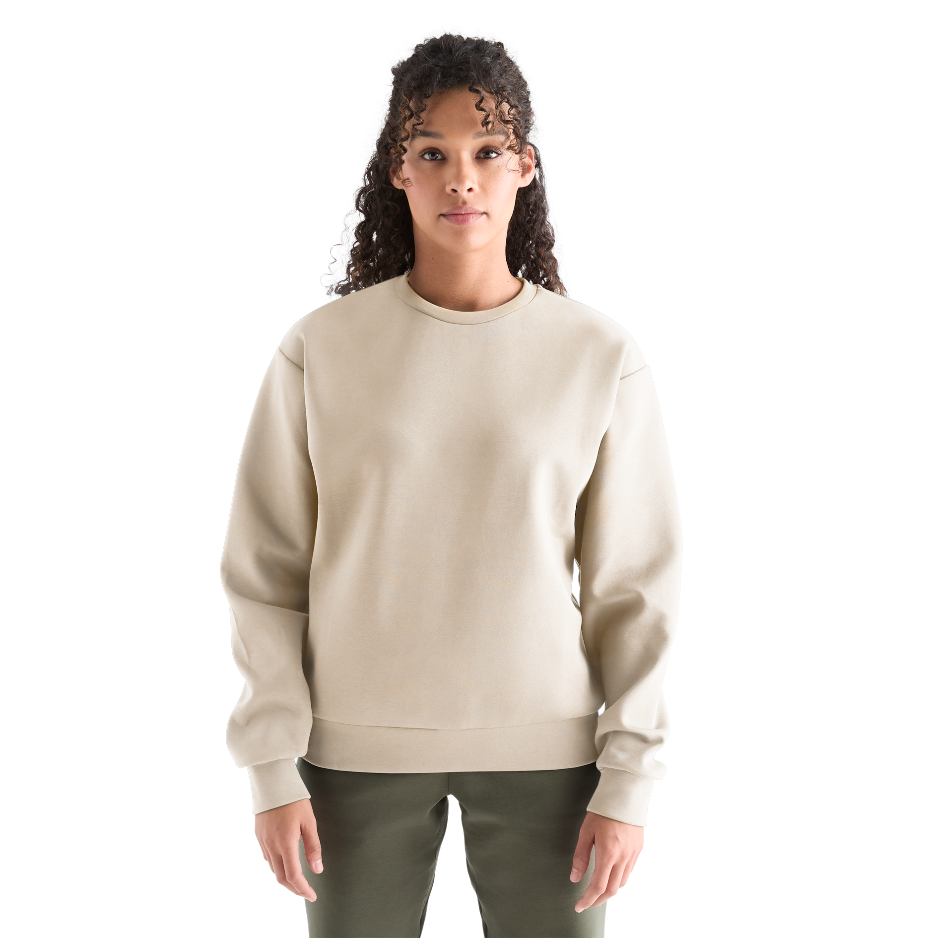 Women's All-Day Elements Crew Neck Sweater - Soft & Comfortable Knit Pullover for Casual Wear, Office & Layering