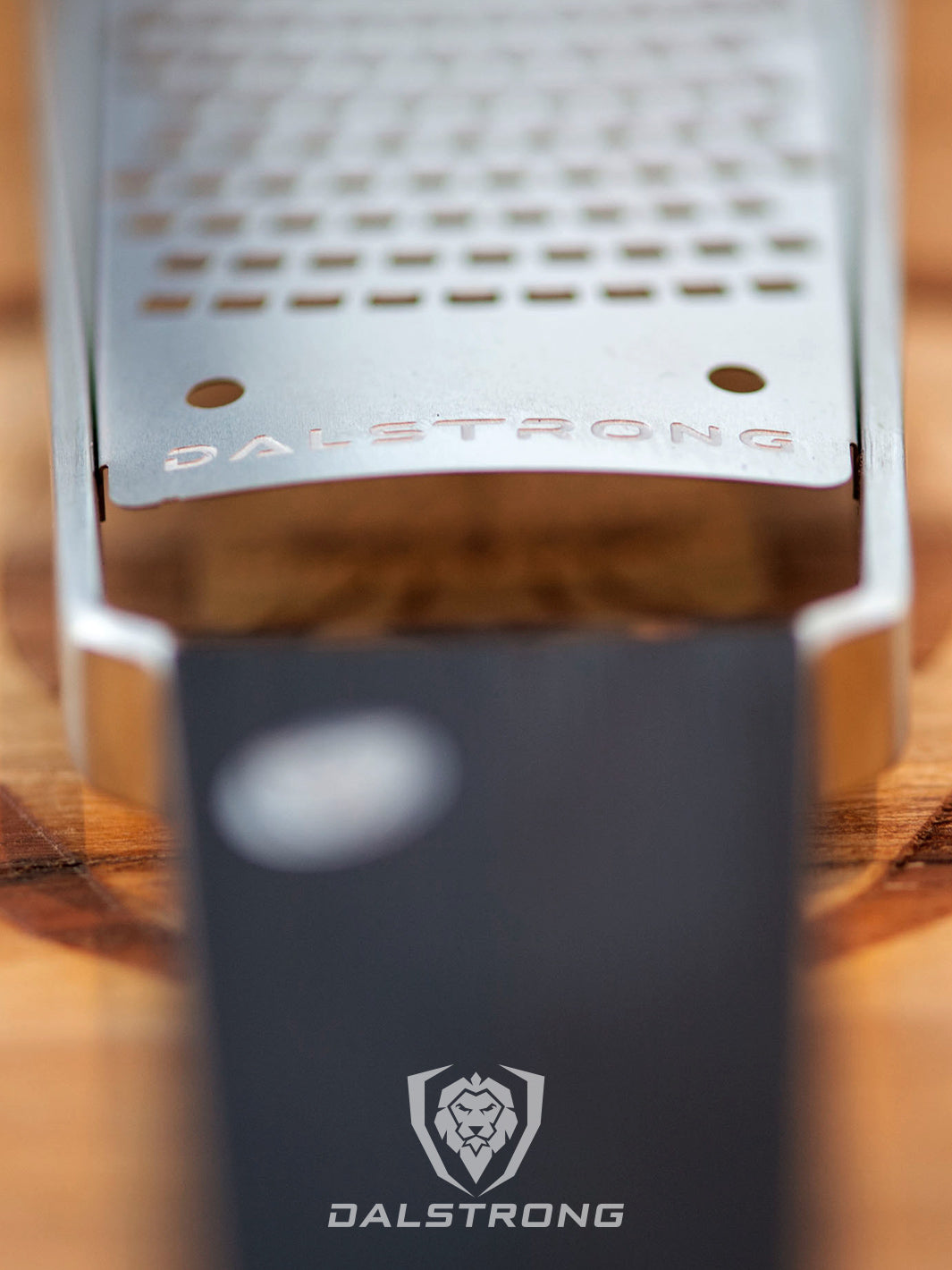Premium Stainless Steel Wide Cheese Grater - Coarse Shredding for Hard Cheeses | Dalstrong Professional Kitchen Tool | Perfect for Pasta, Pizza & Salad Toppings