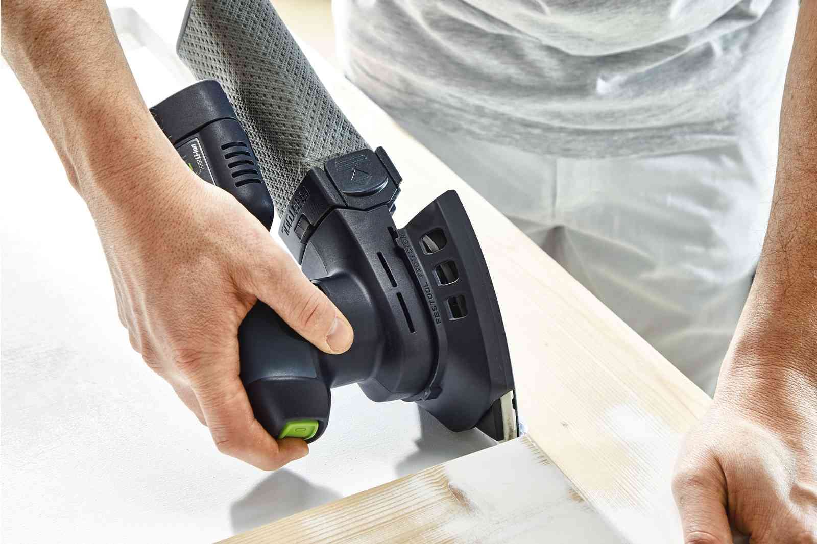 Festool 577512 DTSC 400 Cordless Delta Sander Basic - Professional Woodworking & Sanding Tool for DIY Projects, Furniture Refinishing & Smoothing Surfaces