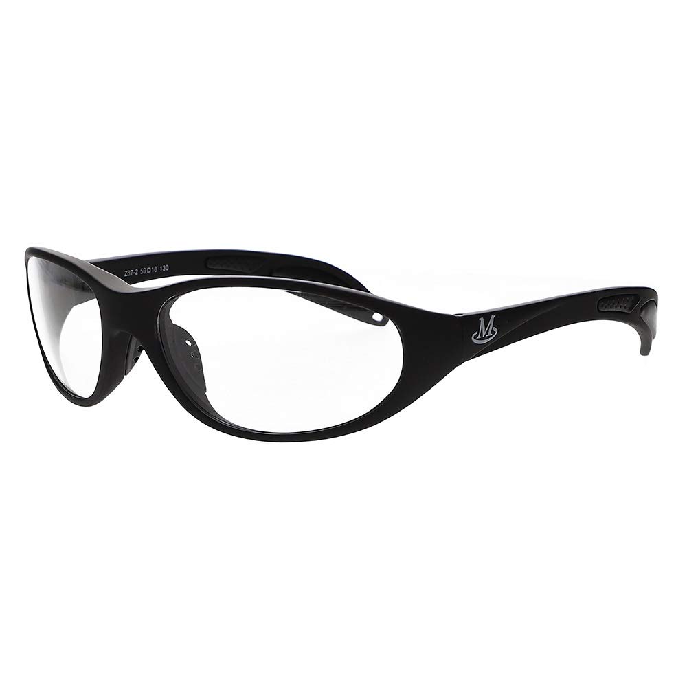Lead Glasses for X-Ray Radiation Protection - 0.75mm Pb Equivalence, Lightweight Frame with Soft Grip Temple Bars - Ideal for Dentists, Radiologists & Medical Professionals During X-Ray Procedures