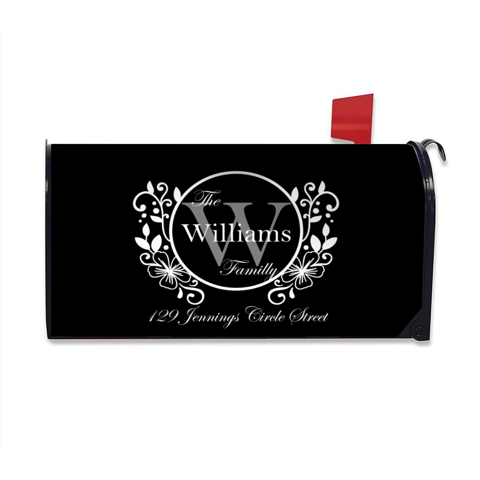 Custom Mailbox Vinyl Decals - Personalized Address Letters & Numbers for Outdoor Mailboxes | Durable Weatherproof Street Address Stickers for House, Apartment & Business Mailboxes