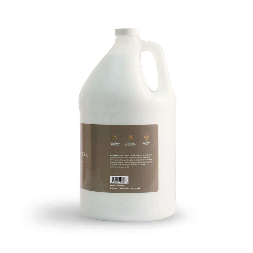 Zogics Organics Hydrating Deep Conditioner - Honey Coconut Hair Conditioner with Natural Ingredients like Honey Powder, Aloe Vera, Avocado & Jojoba (4 Gallon Case) | For Dry, Damaged Hair & Scalp Care | Salon & Home Use