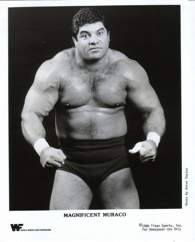 1986 Magnificent Muraco Wrestling Action Figure - Vintage WWF Collectible Toy for Fans & Display - Perfect for Wrestling Memorabilia Collections & Nostalgic Home Decor