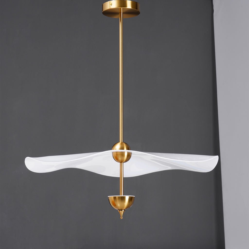Envolee Double Biscuit Pendant Light - Modern Industrial Ceiling Fixture for Kitchen Island, Dining Room & Bar Lighting - Dimmable Vintage Edison Bulb Chandelier