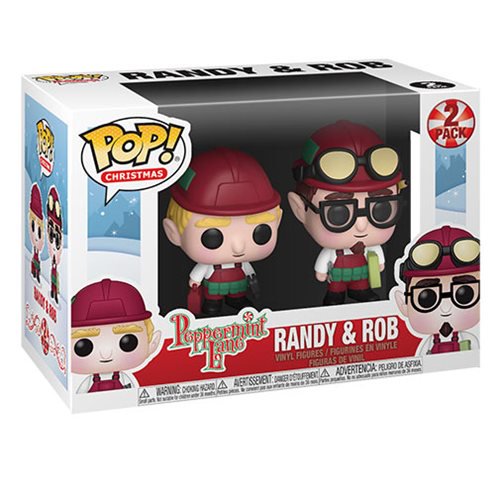Christmas Pop! Vinyl Figure - Peppermint Lane Randy & Rob Collectible - Perfect for Holiday Decorations & Gift Giving