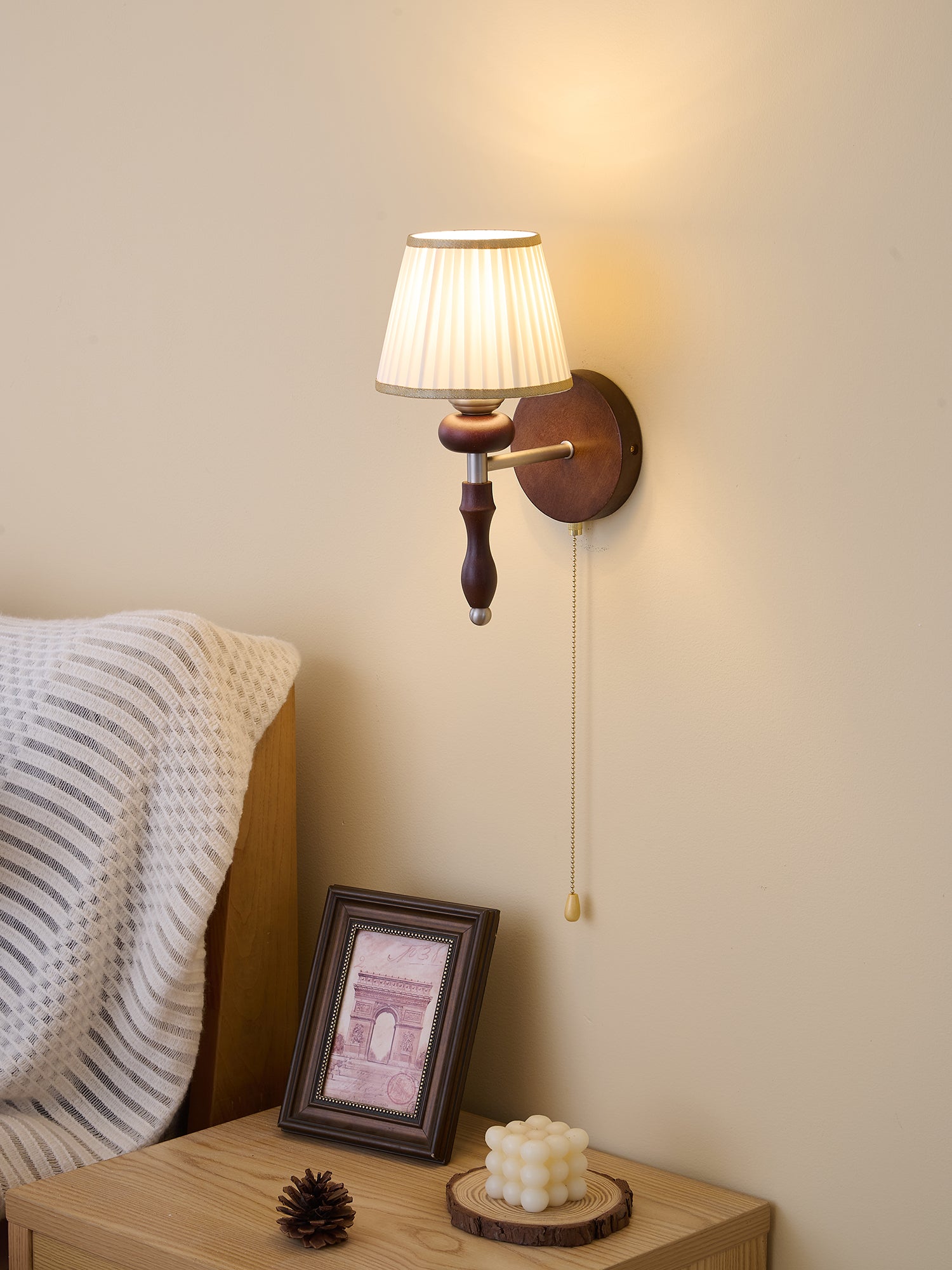 Clarendon Wall Lamp - Modern LED Sconce Light Fixture for Bedroom, Living Room & Hallway - Dimmable Indoor Lighting with Adjustable Arms - Perfect for Reading, Accent & Ambient Lighting