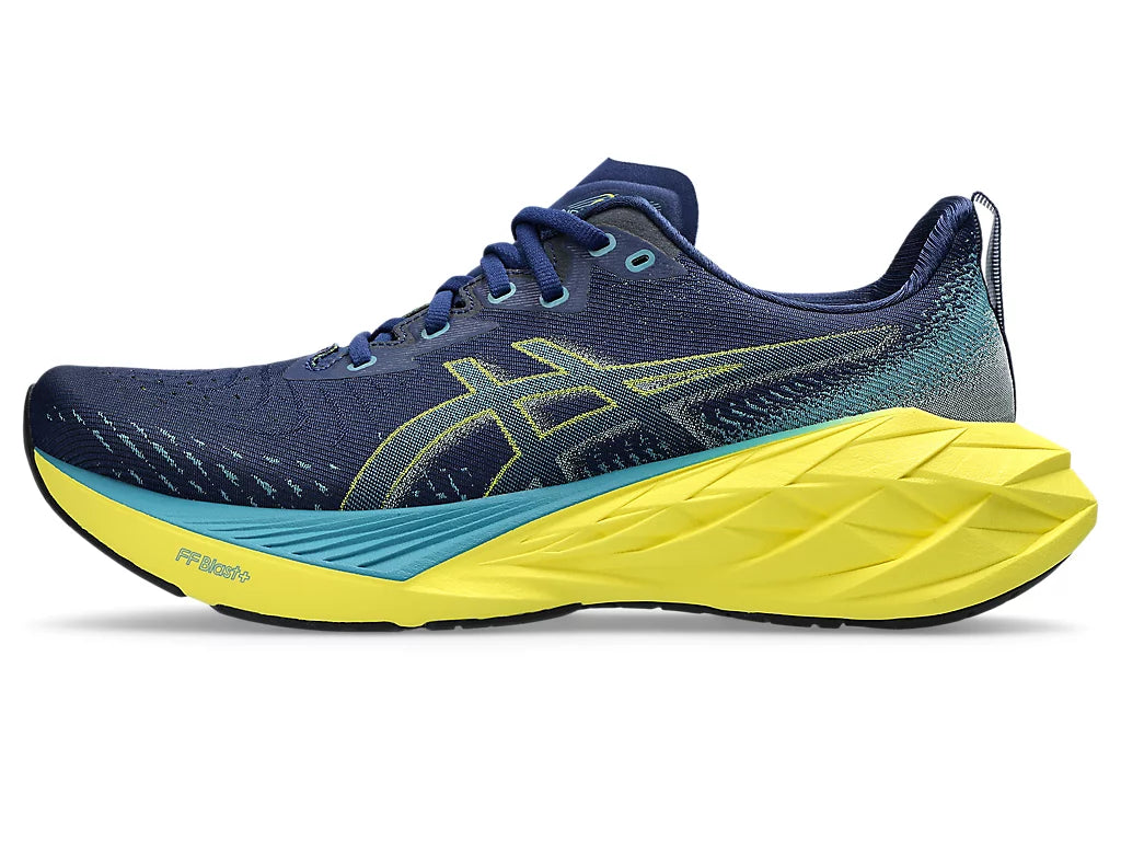 ASICS Men's NOVABLAST 4 Running Shoes - Blue Expanse/Blue Teal | Lightweight Cushioned Sneakers for Road Running, Jogging & Gym Workouts