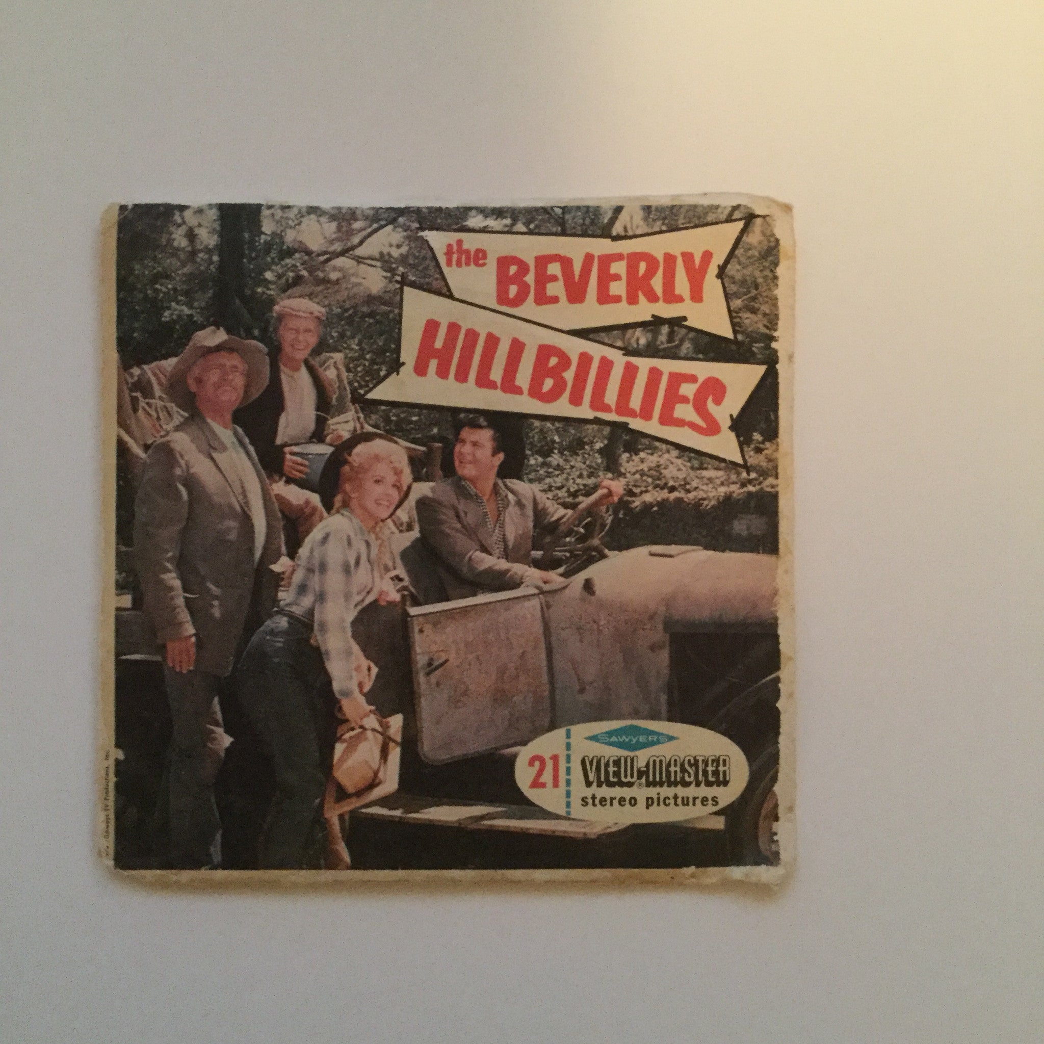 Vintage 1960s Beverly Hillbillies View Master Reels - Rare Collectible for TV Show Fans & Nostalgic Memorabilia Enthusiasts | Perfect for Display, Gifts, and Retro Decor