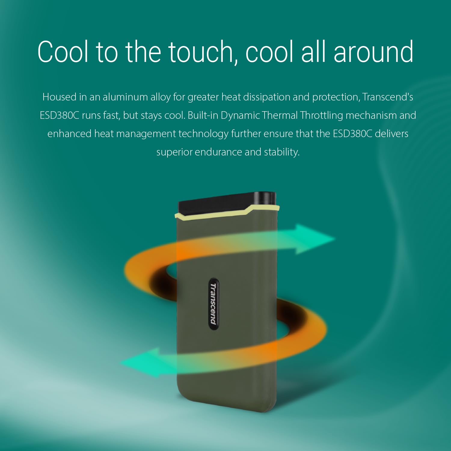 Transcend 4TB ESD380C Portable SSD - Rugged External Solid State Drive with USB 3.2 Gen 2x2 Type-C, 2000MB/s Speed - Perfect for Gaming, Photography & Data Backup (TS4TESD380C)