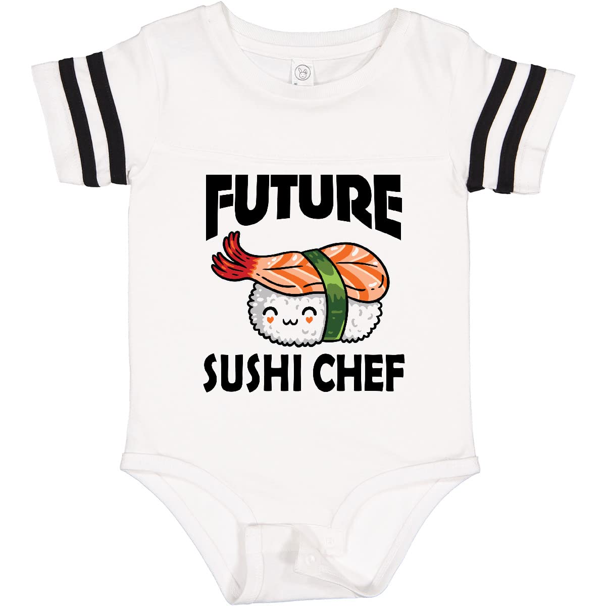 Inktastic Future Sushi Chef Baby Bodysuit - Cute Infant Onesie for Boys & Girls - Perfect for Cooking Enthusiasts, Japanese Food Lovers & Playtime