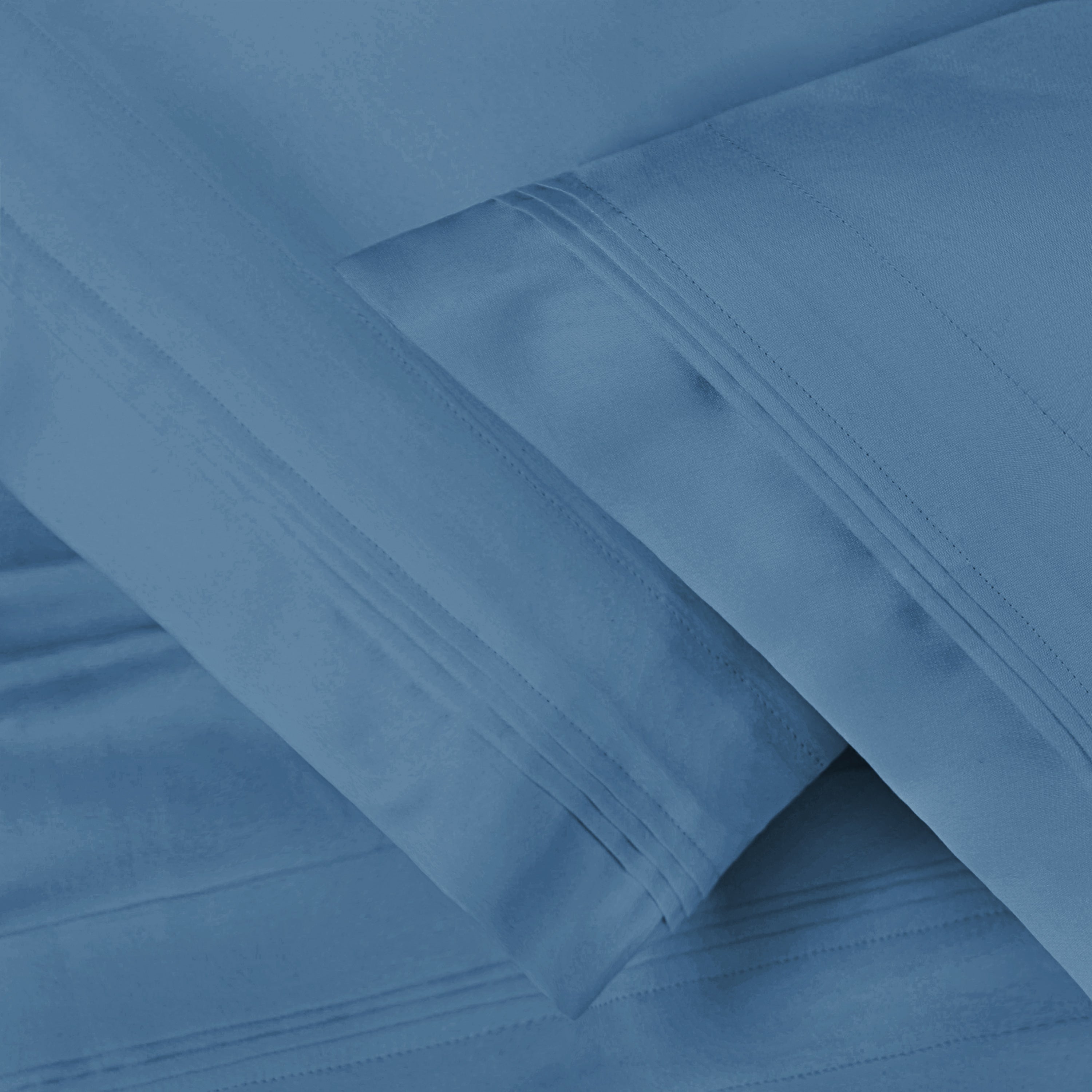 Luxury 1000 Thread Count Egyptian Cotton Pillowcase Set - Ultra Soft & Breathable for a Comfortable Sleep - Perfect for Bedroom, Hotel, and Home Decor