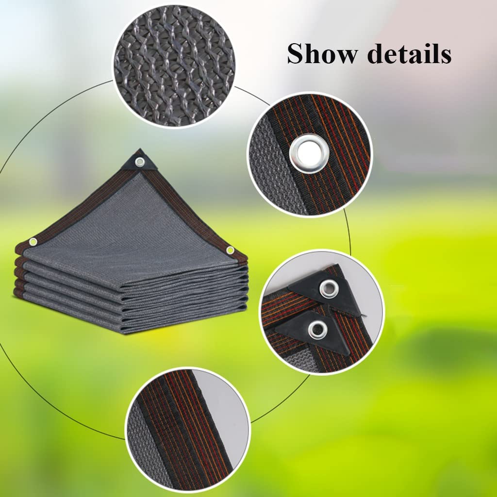Premium 90% Shade Cloth Net - 3m x 4m UV Protection Sunscreen for Outdoor Garden, Greenhouse, Plant Cover & Car Shade - Durable Sunblock Mesh for Patio, Poolside, and Backyard Use