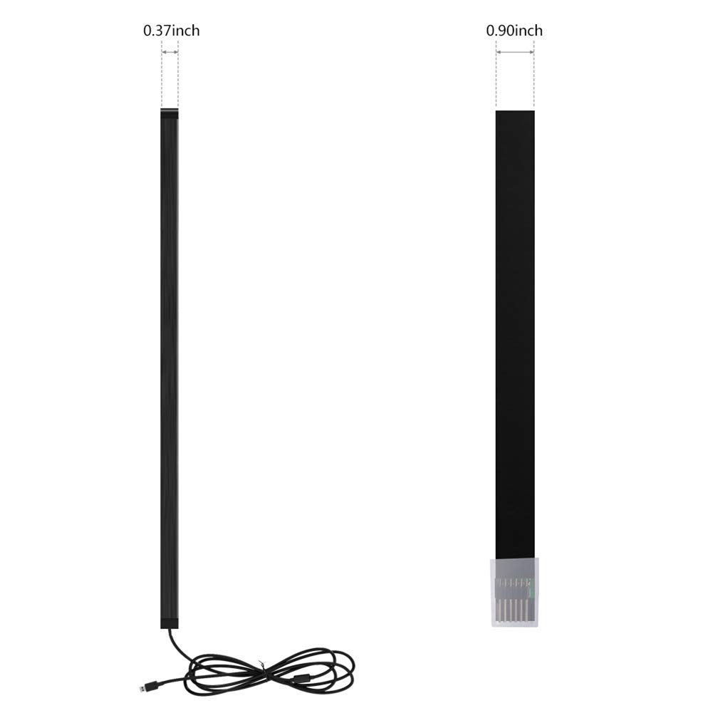55 Inch 10-Point IR Touch Frame - USB Infrared Touch Screen Panel Without Glass for Interactive Whiteboards, Digital Kiosks & Displays | Perfect for Classrooms, Retail Signage & Conference Rooms