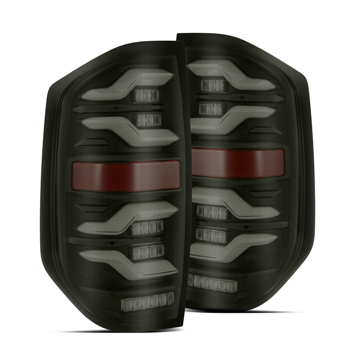 14-21 Toyota Tundra LUXX Series LED Tail Lights - Black Smoke Lens - Plug & Play Installation - Upgrade Your Truck's Style & Visibility for Night Driving & Off-Road Adventures