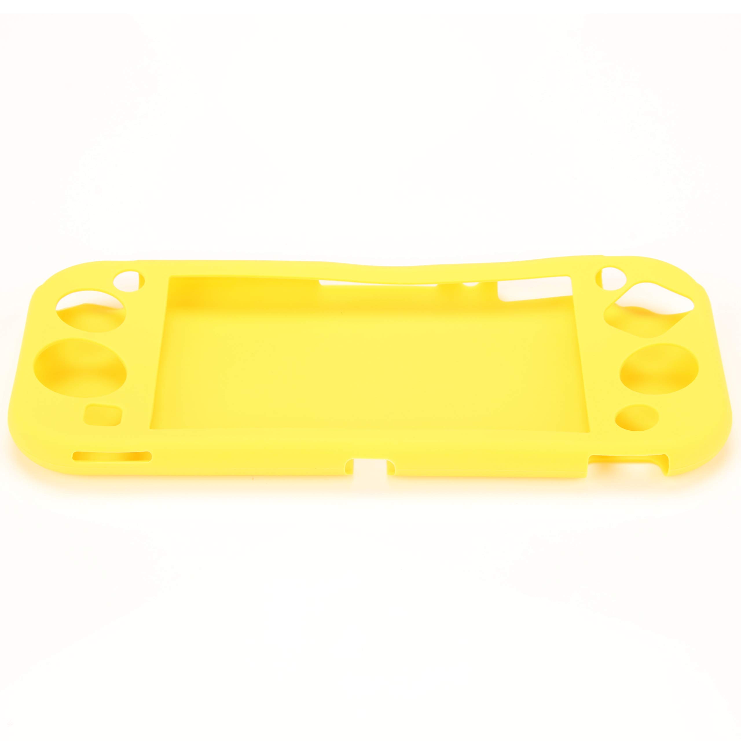 Durable Shockproof Silicone Case for Nintendo Switch Lite - Anti-Slip Protective Cover with Studded Design (Yellow) | Perfect for Travel, Gaming & Daily Protection