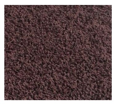 Chocolate Brownie Brown 5'x5' Square Custom Carpet Area Rug - Soft Plush Floor Mat for Living Room, Bedroom & Office Decor