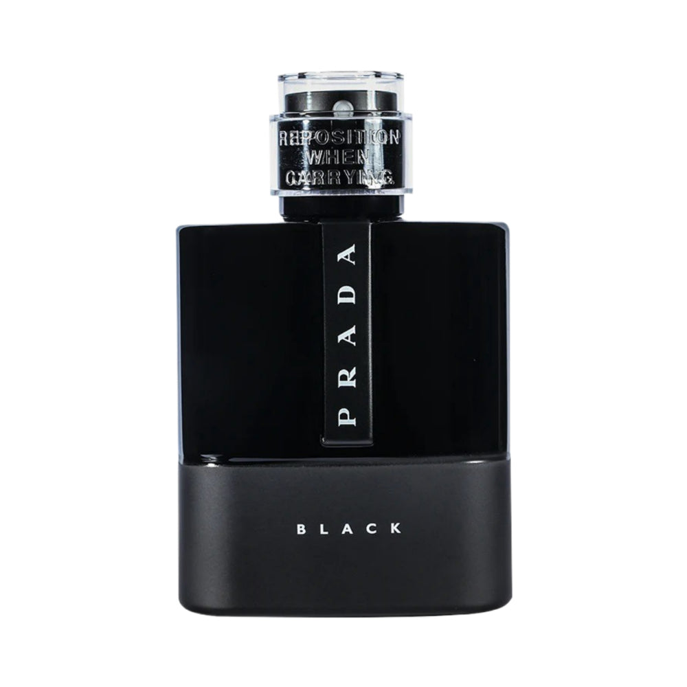 Luna Rossa Black Eau de Parfum for Men - 3.4 oz/100ml Luxury Cologne - Fresh & Spicy Scent - Perfect for Date Night & Special Occasions