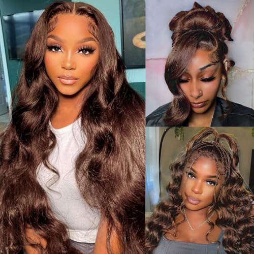 Chocolate Wig Human Hair