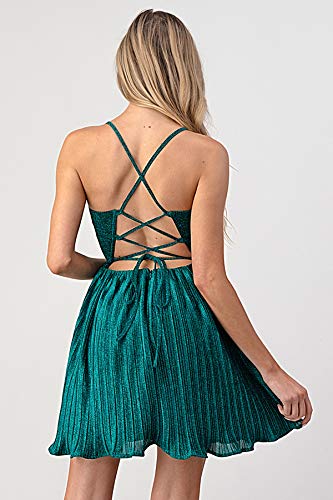 Elegant Metallic Glitter Cocktail Dress for Women | Sexy Evening Gown for Party, Wedding & Prom | Shimmering Formal Dress for Special Occasions & Night Out