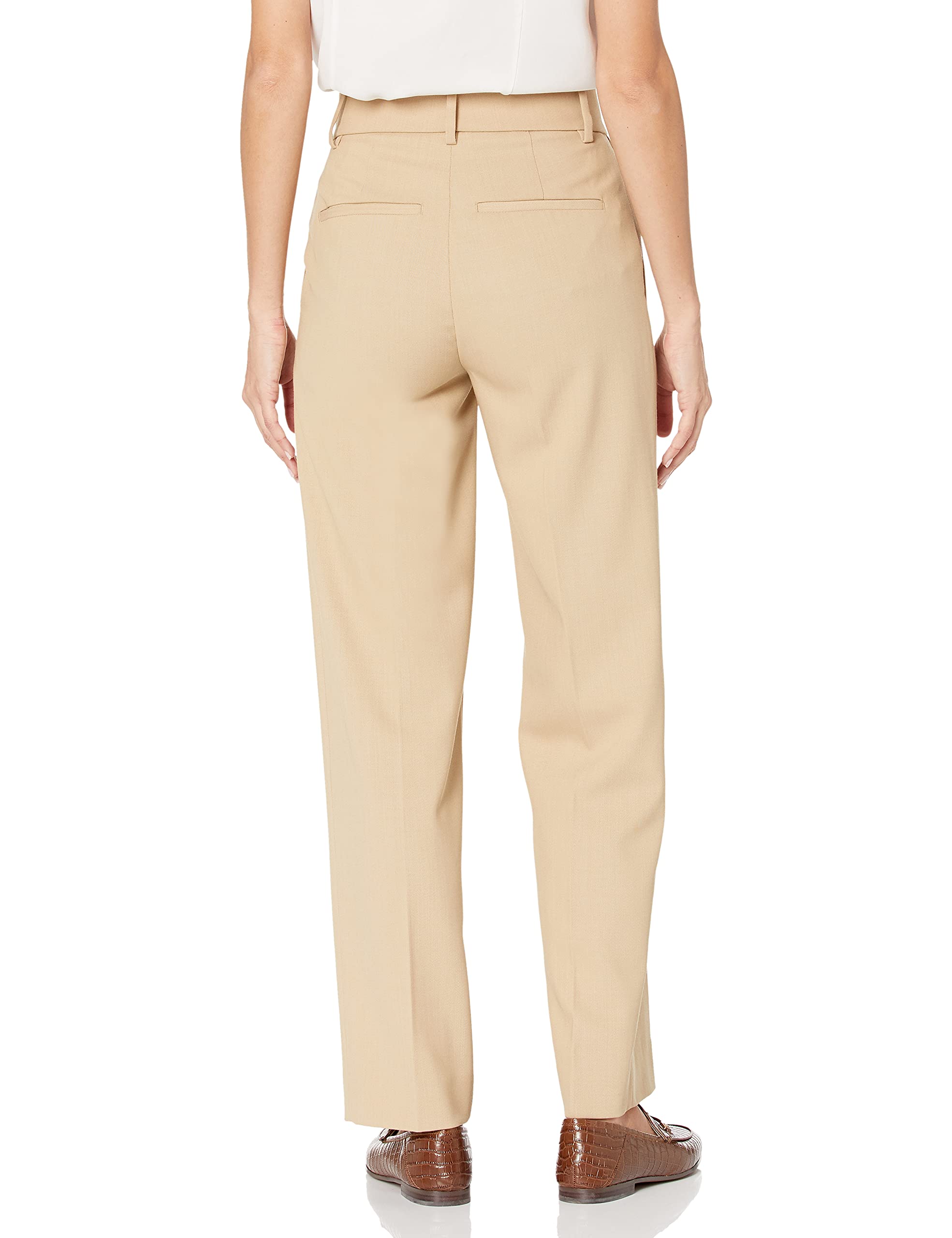 Vince Women's High Waist Straight Leg Pants - Classic Slim Fit Trousers for Work, Office & Business Casual Wear