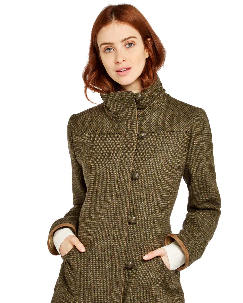 Dubarry Bracken Tweed Jacket - Waterproof Outdoor Jacket for Men & Women - Perfect for Hiking, Hunting & Countryside Activities