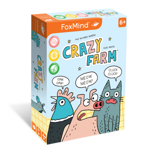Crazy Farm - Fun and Educational Farm Animal Toys for Kids | Perfect for Pretend Play, Learning, and Farm-Themed Birthday Parties