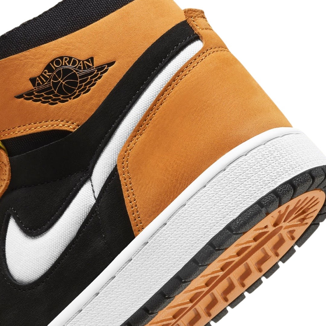 Air Jordan 1 Retro High CMFT Sneakers - Black Monarch White Colorway - Men's Basketball Shoes for Casual Wear & Street Style