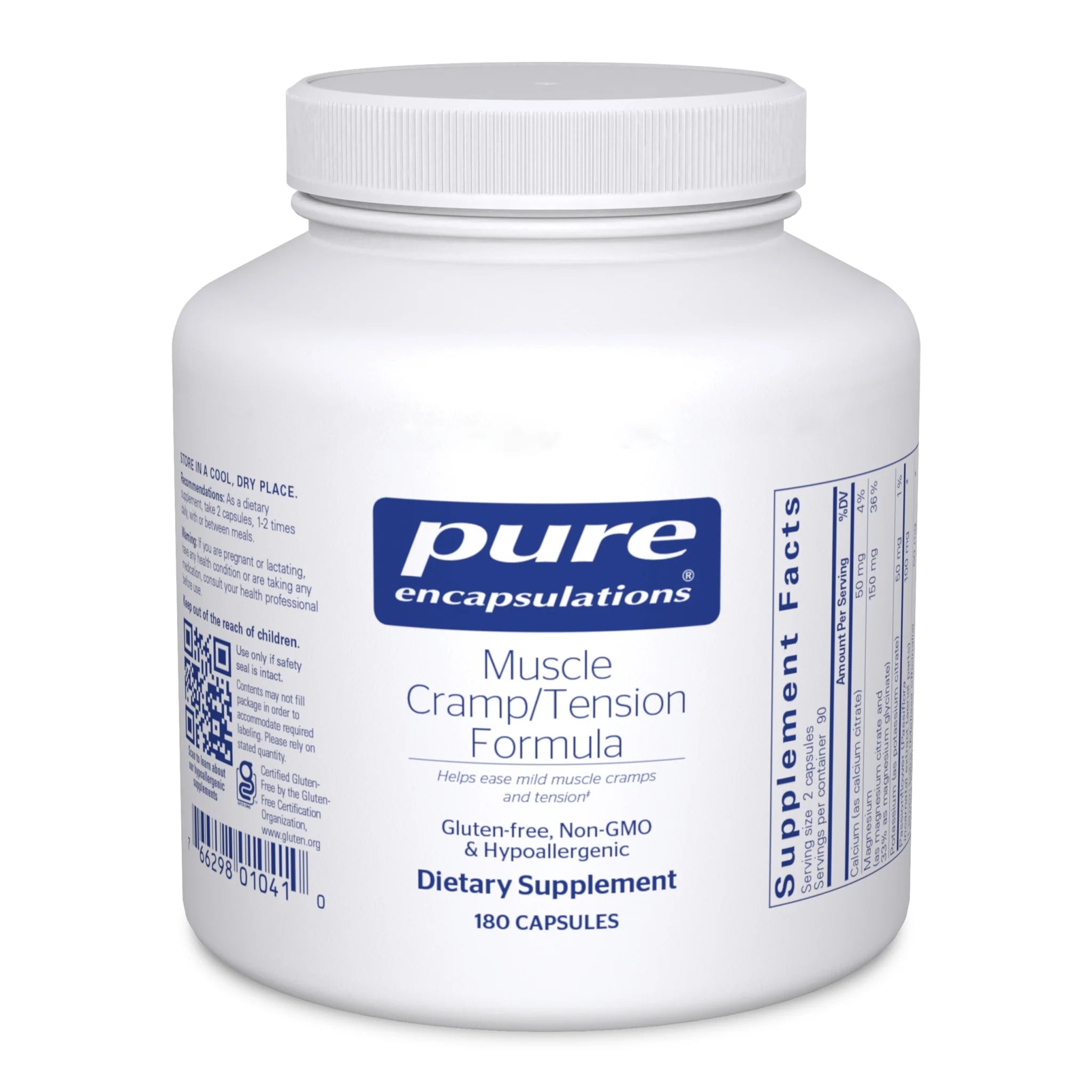 Muscle Cramp Relief & Tension Formula - Natural Pain Relief Supplement for Athletes & Active Lifestyles - Perfect for Post-Workout Recovery & Stress Relief