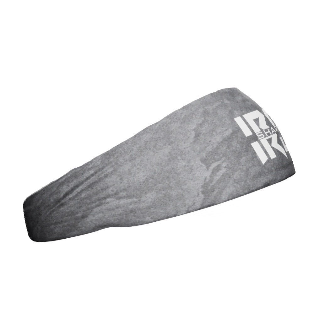 Iron Sharpens Iron Headband - Motivational Workout Headband for Men & Women - Perfect for Gym, Running, and Fitness Training