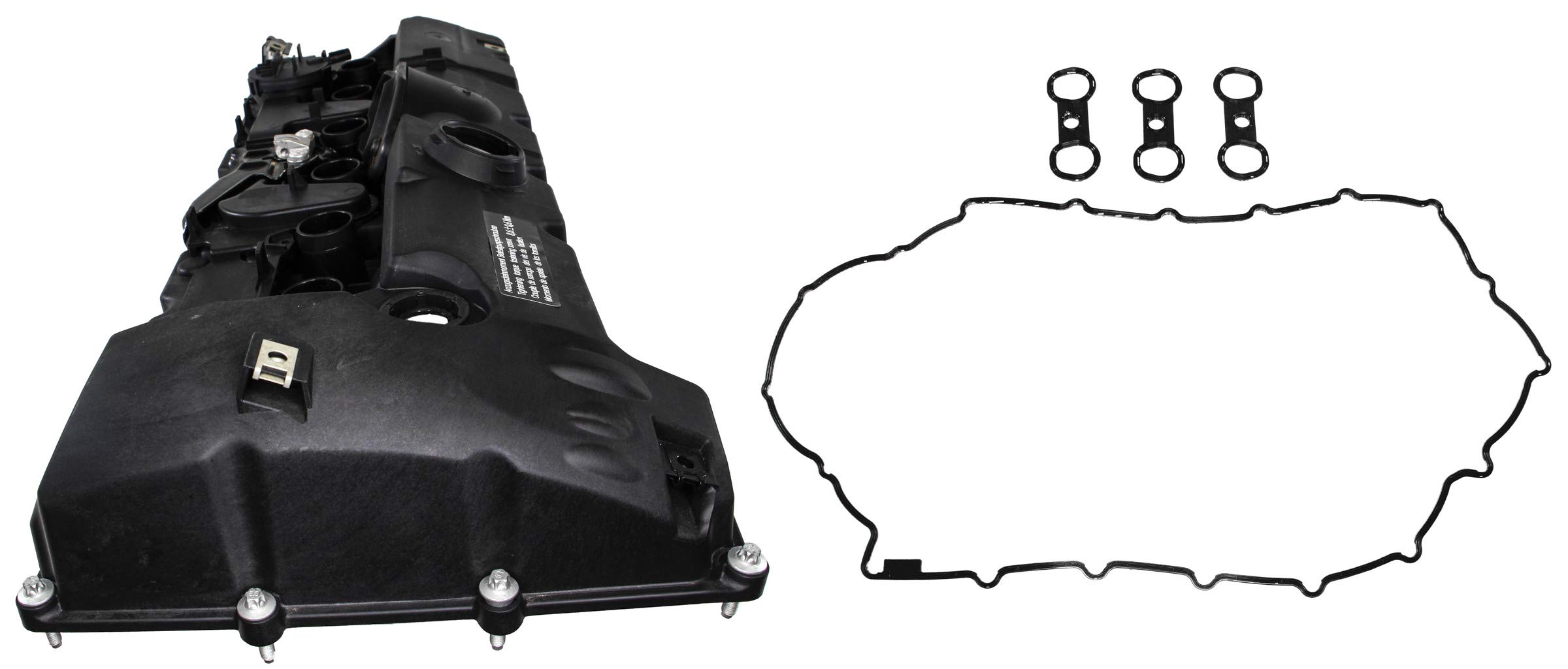BMW Valve Cover Replacement VCE0102 with Breather Valve & Gasket Kit - Compatible with Select BMW Models - Perfect for Engine Repair & Maintenance