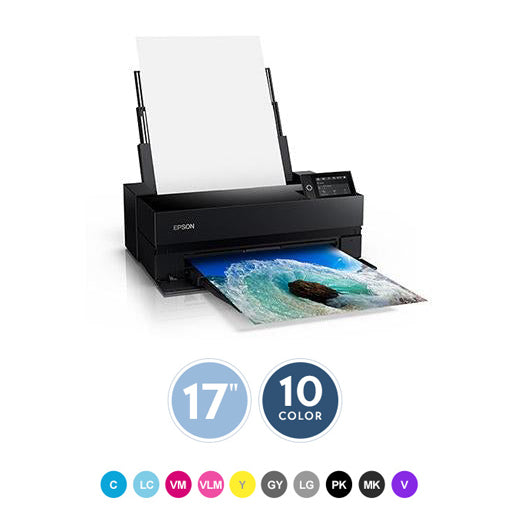 Epson SureColor P900 17-Inch Wide Format Photo Printer - C11CH37201 | Professional Photo Printing for Studios, Artists & Photographers | High-Quality Prints for Portraits, Exhibitions & Home Decor