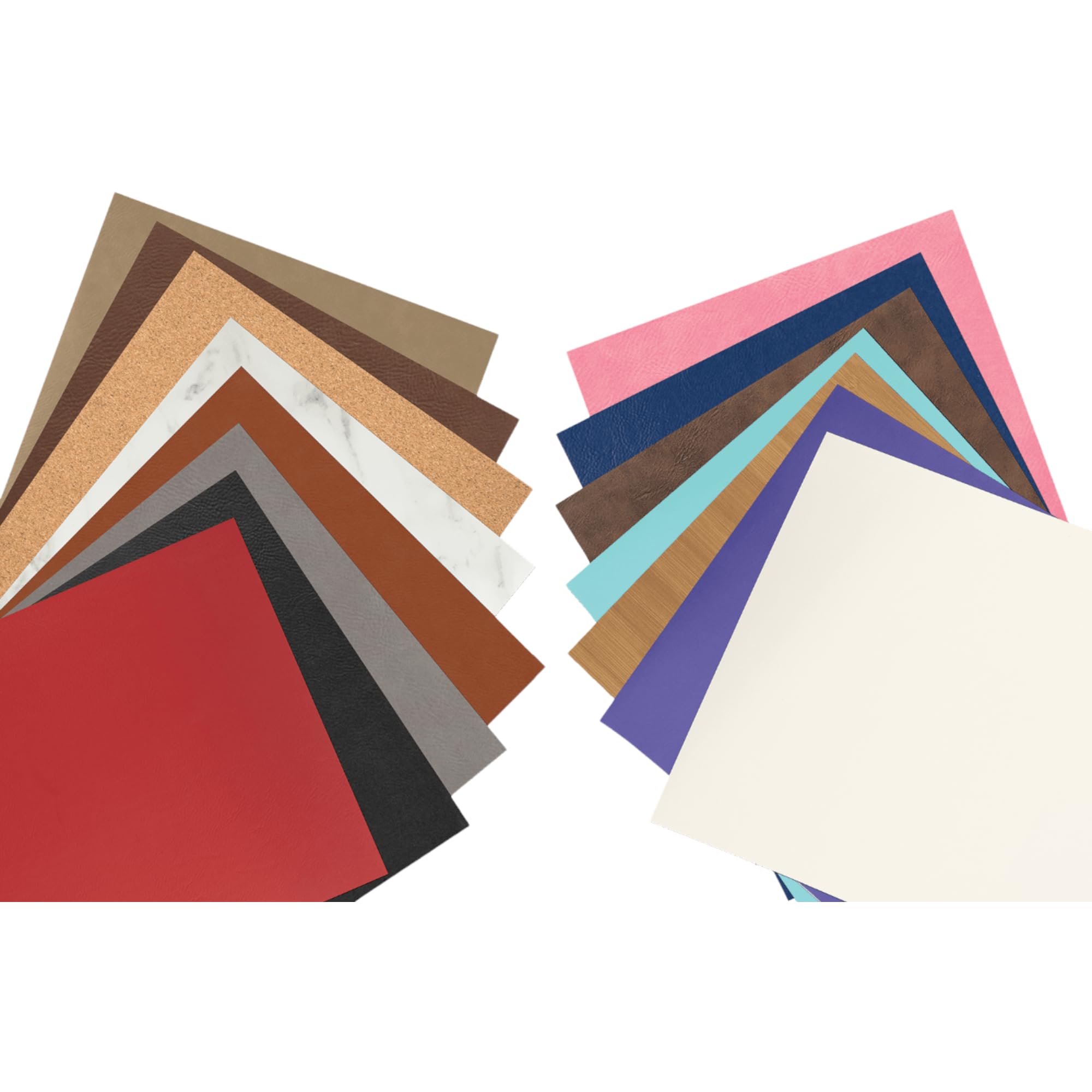 Laserable Leather Sheets for Engraving - 12
