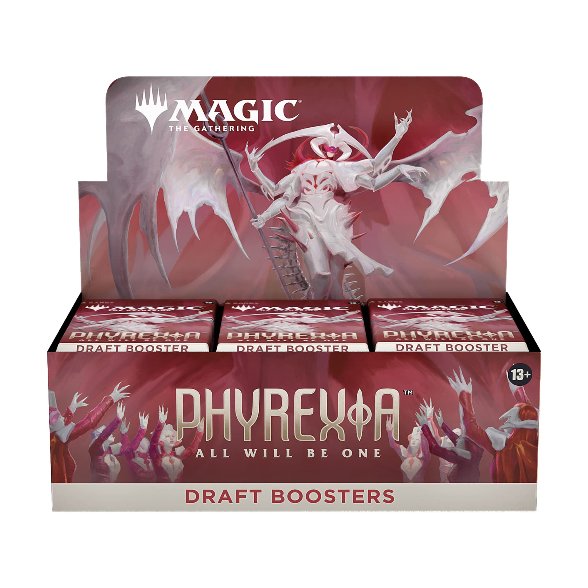 Magic: The Gathering Phyrexia All Will Be One Draft Booster Box - 36 Packs (540 Cards) | MTG Collectible Card Game | Perfect for Draft Tournaments & Booster Box Openings