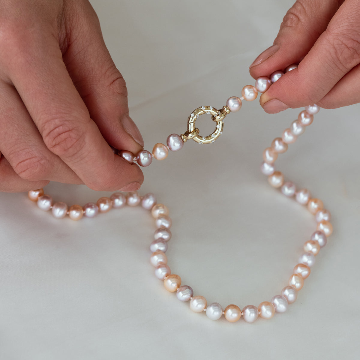 Pearl Aria Necklace for Women - Elegant 18K Gold Plated Pearl Pendant Necklace Jewelry Gift for Her - Perfect for Weddings, Anniversaries & Special Occasions