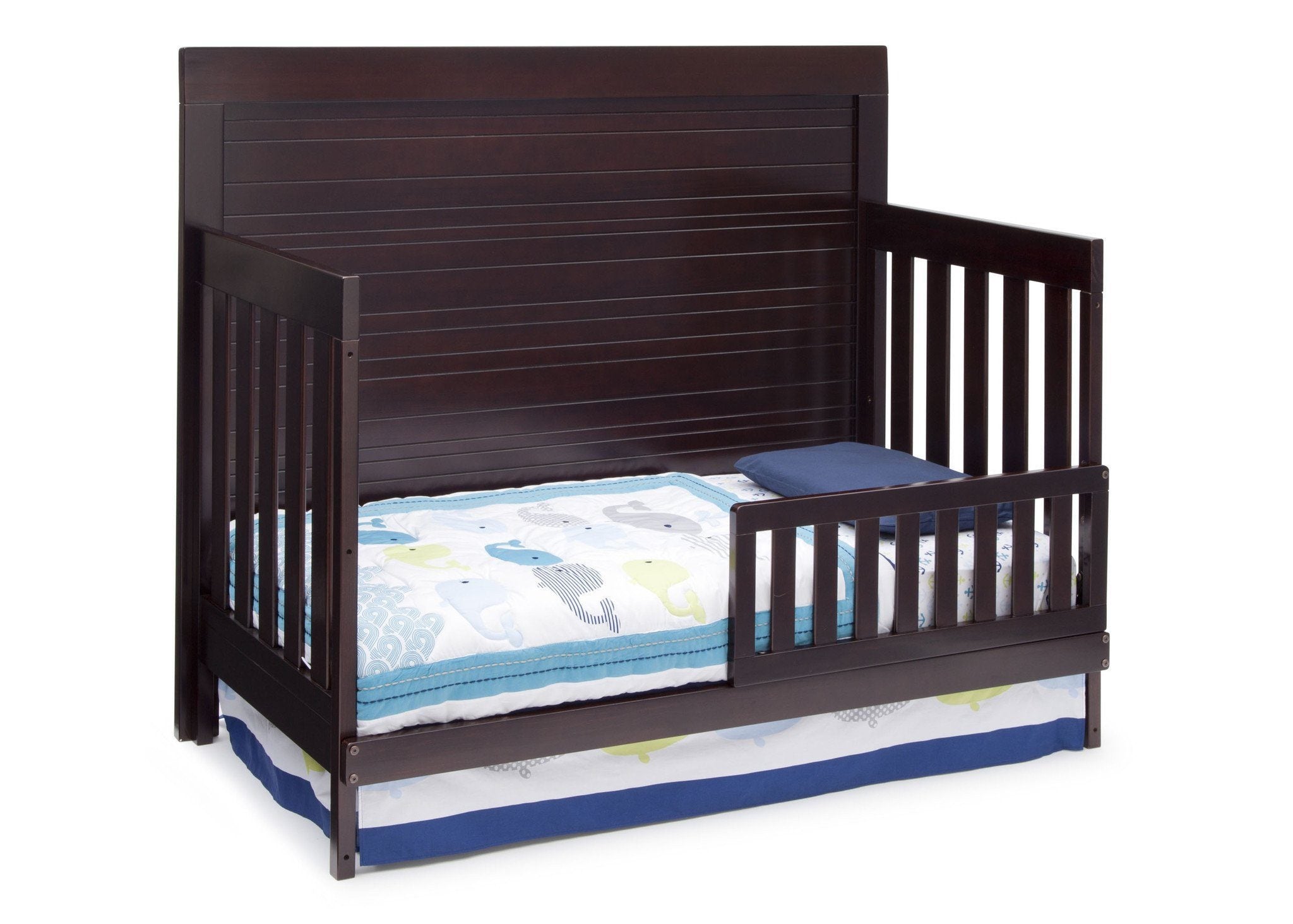 Rowen 4-in-1 Convertible Baby Crib - Toddler Bed, Daybed & Full-Size Bed - Safe Nursery Furniture for Newborns to Teens - Perfect for Bedrooms, Daycare & Guest Rooms