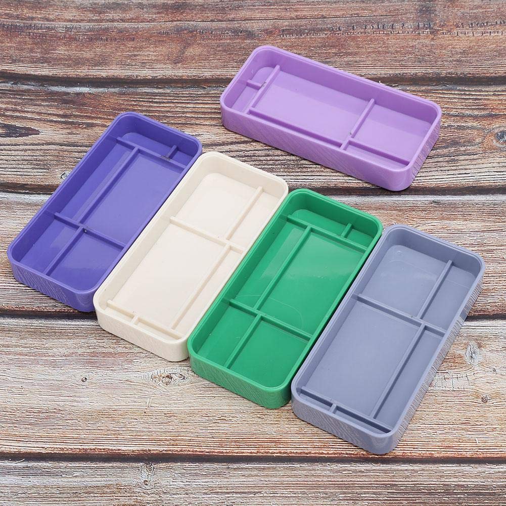 5 Layer Plastic Watch Parts Screw Storage Box - Durable Watchmaker Tool Organizer for Repair Tools, Jewelry Beads & Craft Supplies | Perfect for Watch Repair Shops, DIY Jewelry Making & Small Parts Organization