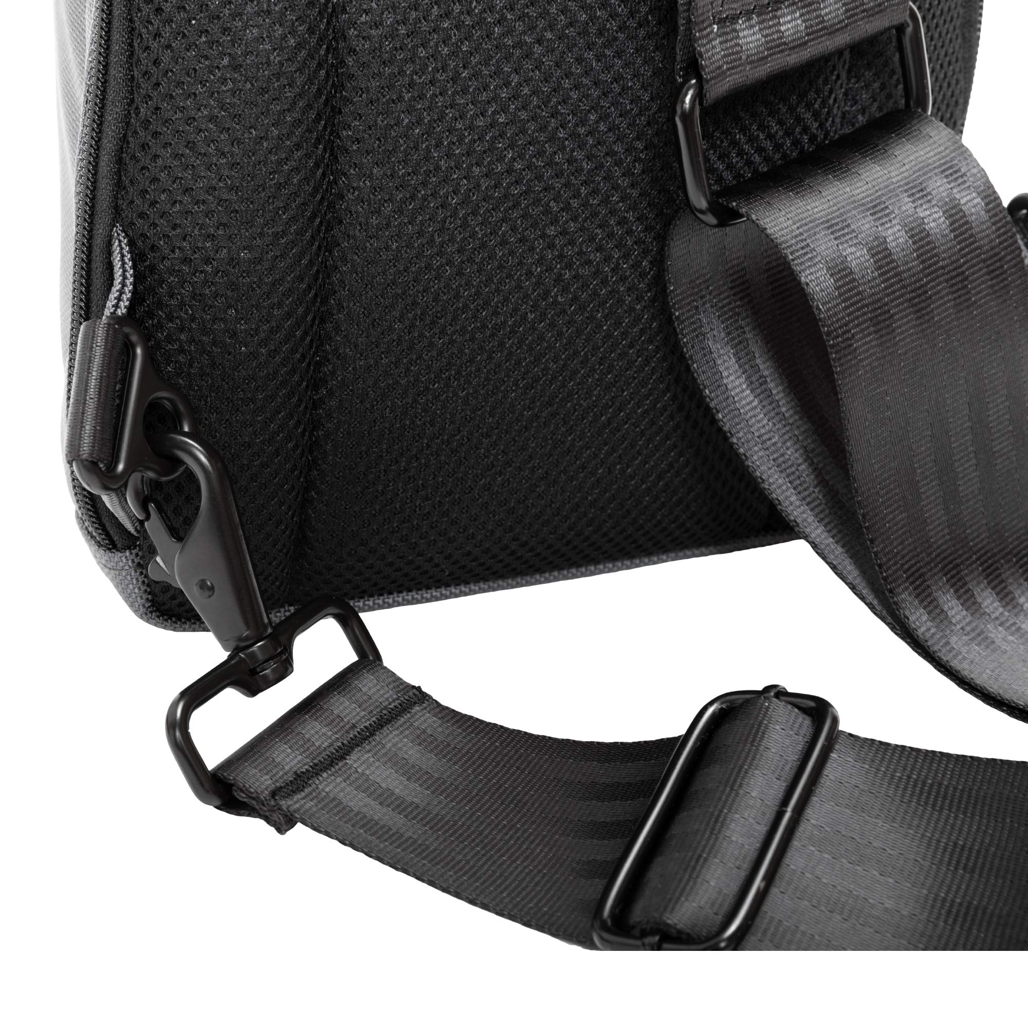 Durable Ironworker Sling Bag - Grey | Heavy Duty Crossbody Tool Pouch for Construction, Hiking & Outdoor Work | Perfect for Tools, Phone & Essentials