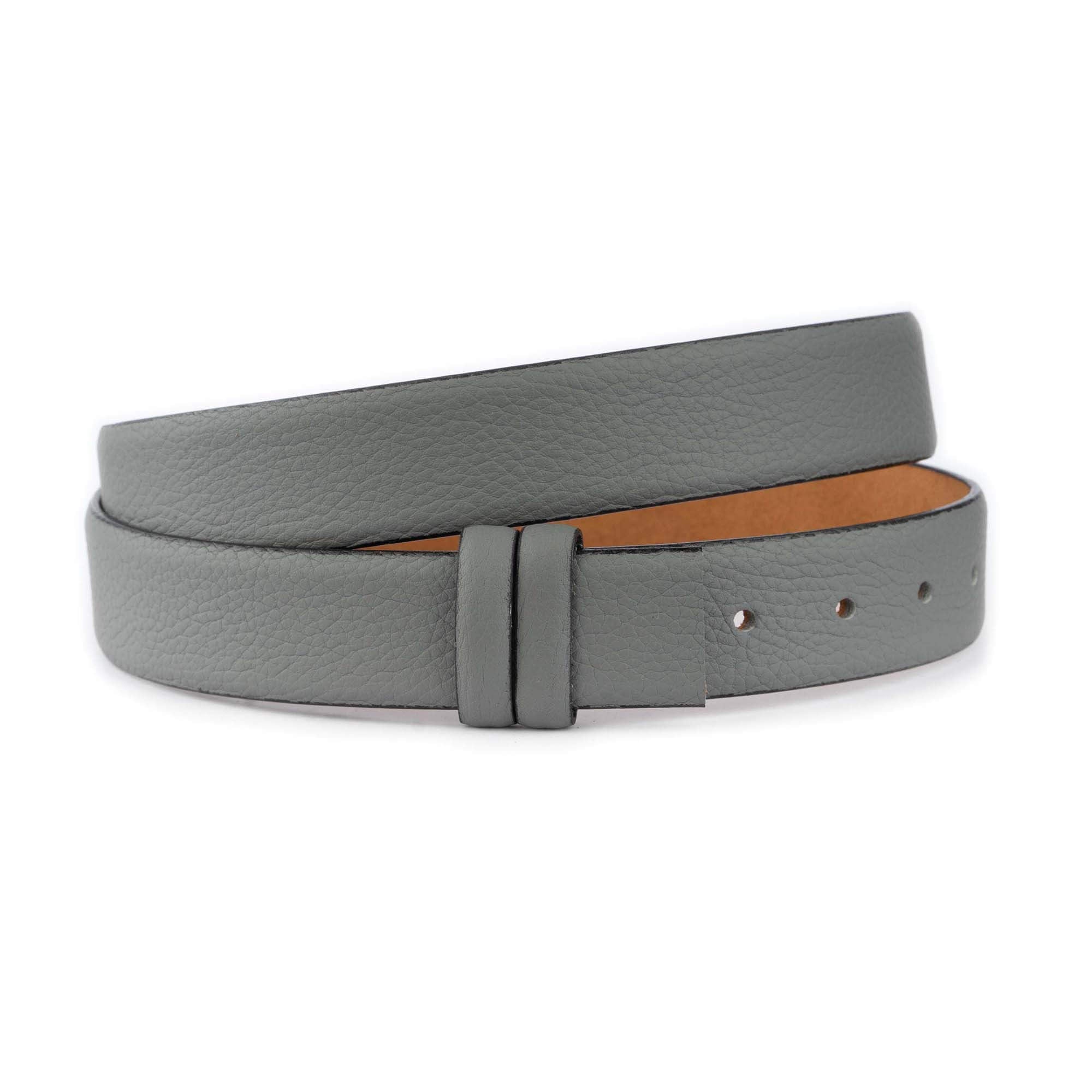 Premium Light Gray Genuine Leather Watch Strap for Montblanc Buckles - Classic Replacement Band for Dress Watches & Formal Occasions