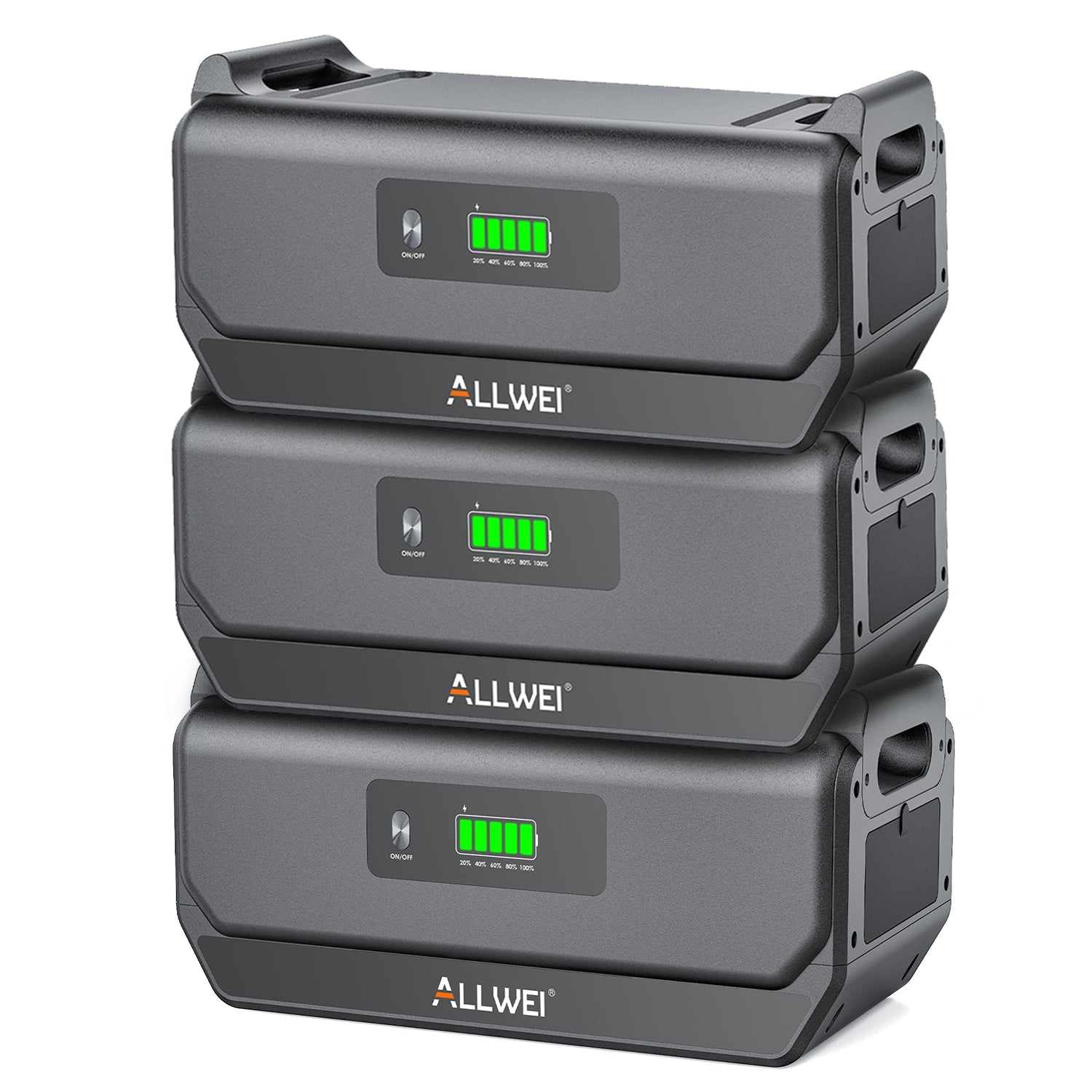 ALLWEI B200 PRO Expansion Battery for PPS2400 Power Stations - Portable Backup Power for Camping, Emergencies & Outdoor Adventures