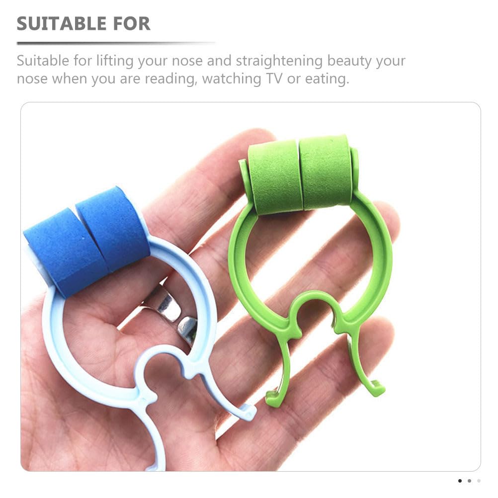 6pcs Nosebleed Clips for Adults & Kids - Soft Foam Nose Clip to Stop Nosebleeds Fast - Epistaxis Clip for Swimming, Sports & First Aid Kit - Breathable Nosebleed Stopper for Emergency & Daily Use