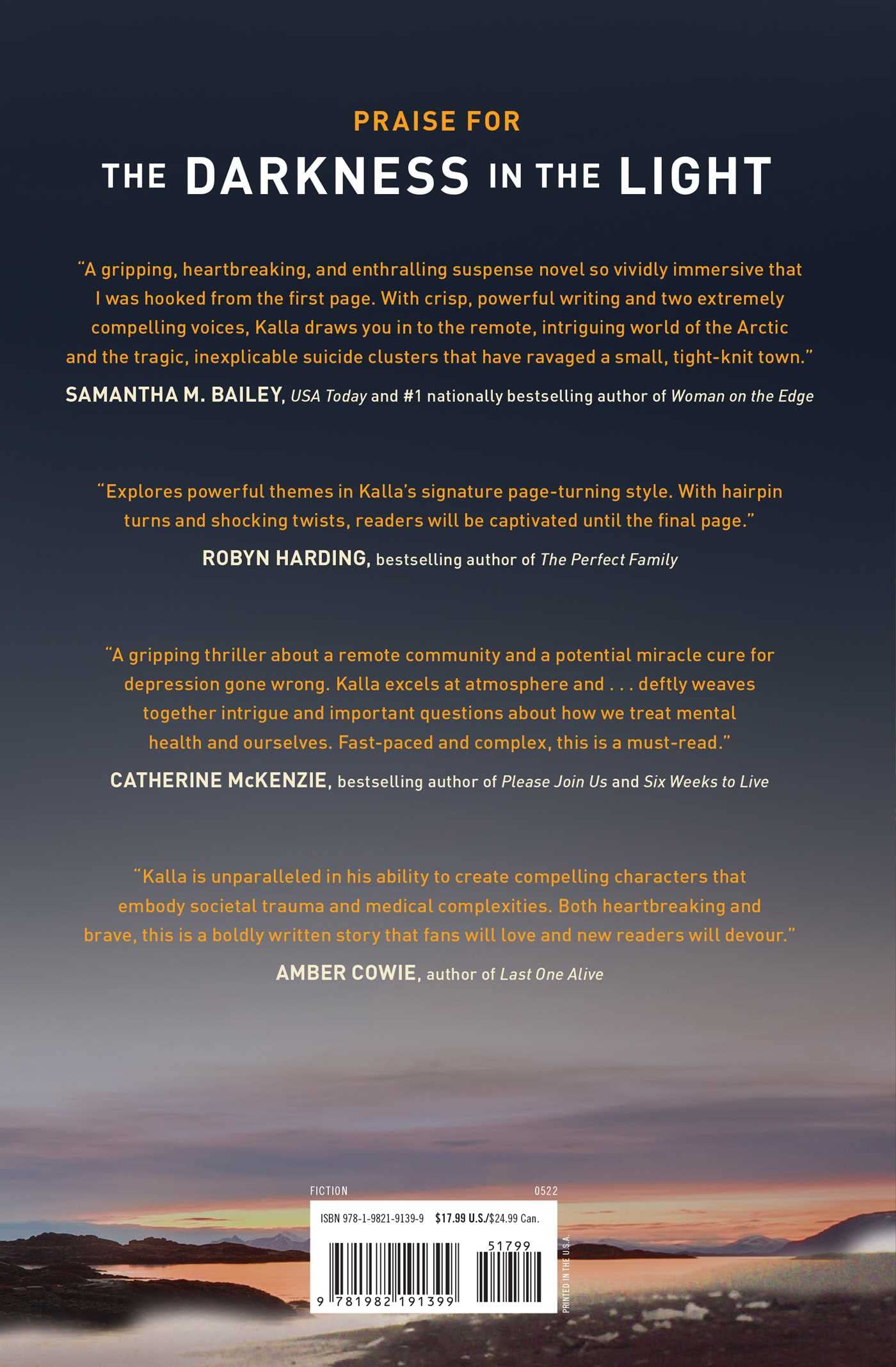 The Darkness in the Light: A Gripping Psychological Thriller Novel - Perfect for Mystery Lovers & Book Club Discussions