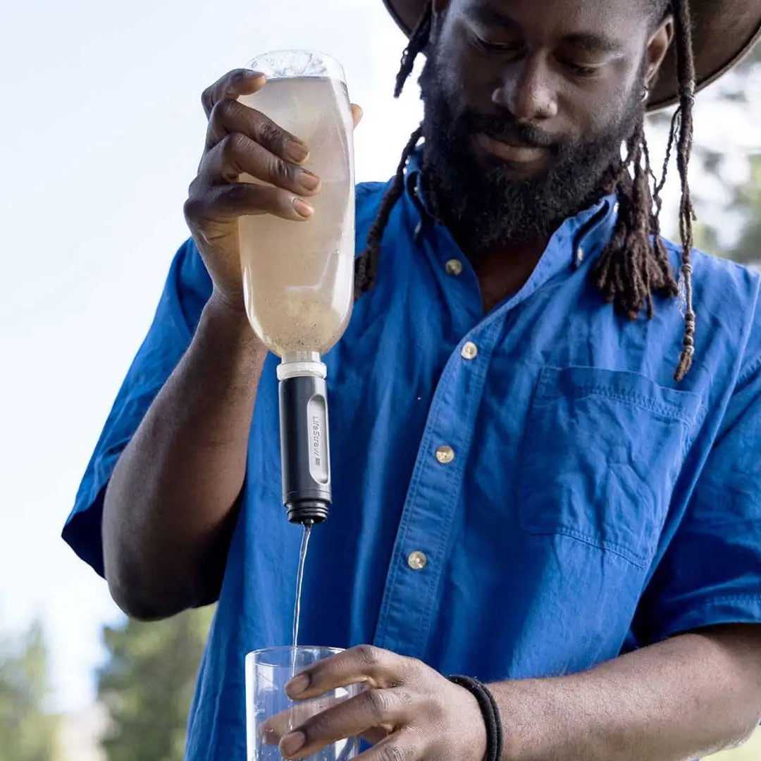LifeStraw Peak Series Replacement Water Filter - Portable Membrane Microfilter for Hiking, Camping & Emergency Preparedness