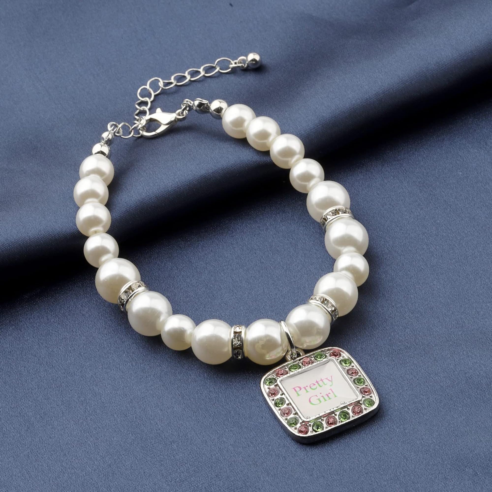 POTIY Pink & Green Sorority Graduation Gift Set - Elegant Pearl Brooch Pin for Women | Perfect for Sorority Events, Graduation Ceremonies & Formal Occasions