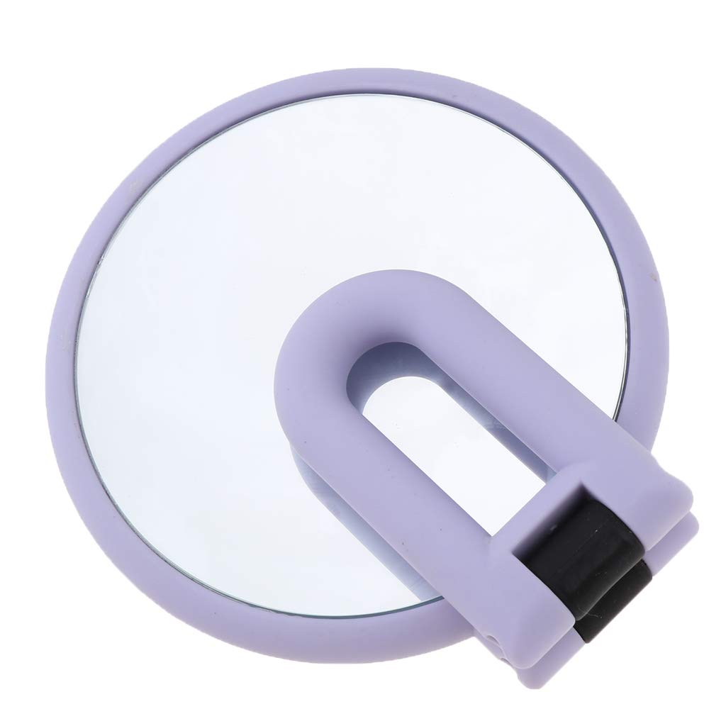 Trendy Folding Handheld Makeup Mirror 15X Magnifying for Travel & Vanity