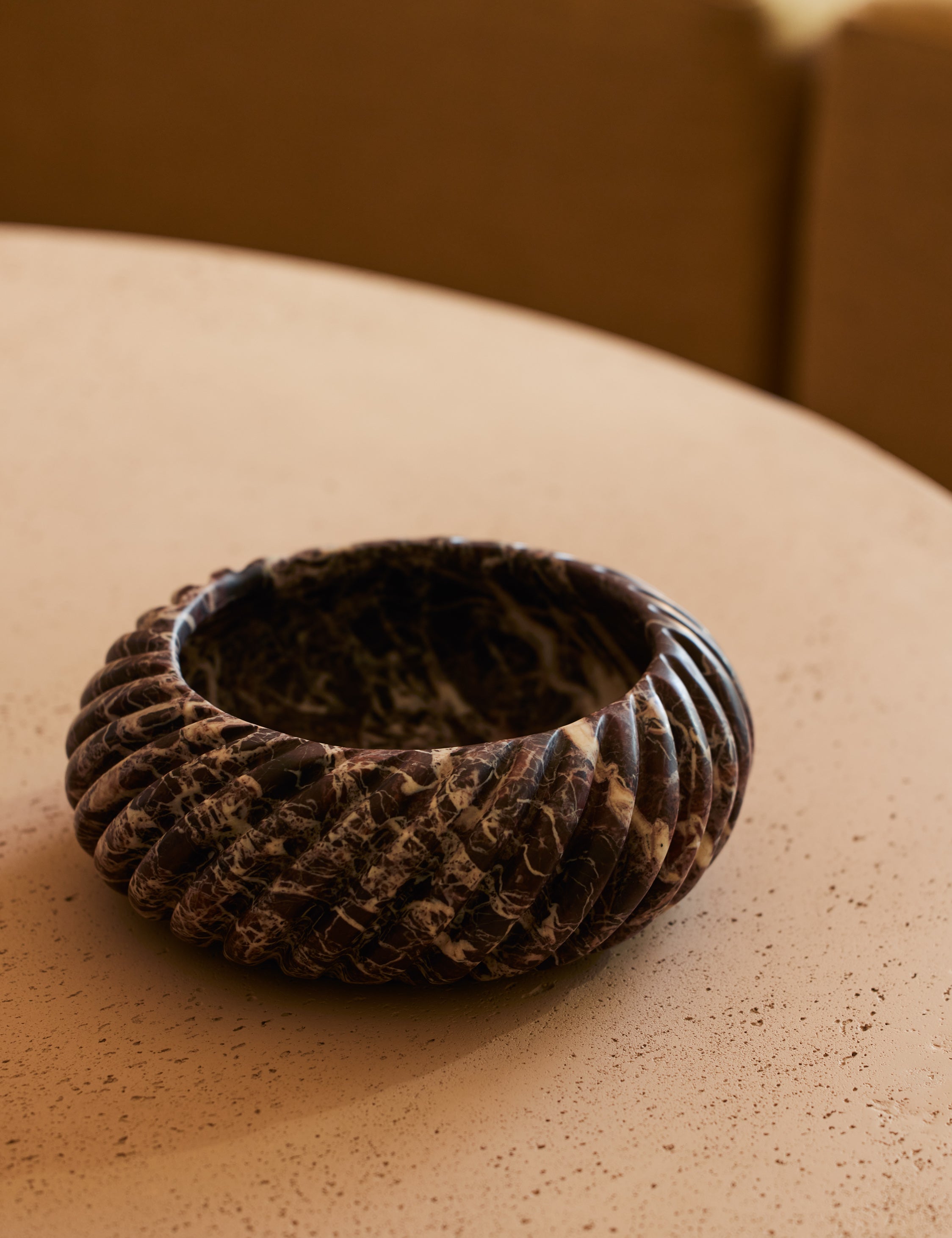 Anastasio Home Cruller Bowl - Elegant Ceramic Serving Bowl for Salads, Pasta, and Desserts - Perfect for Dinner Parties and Family Gatherings