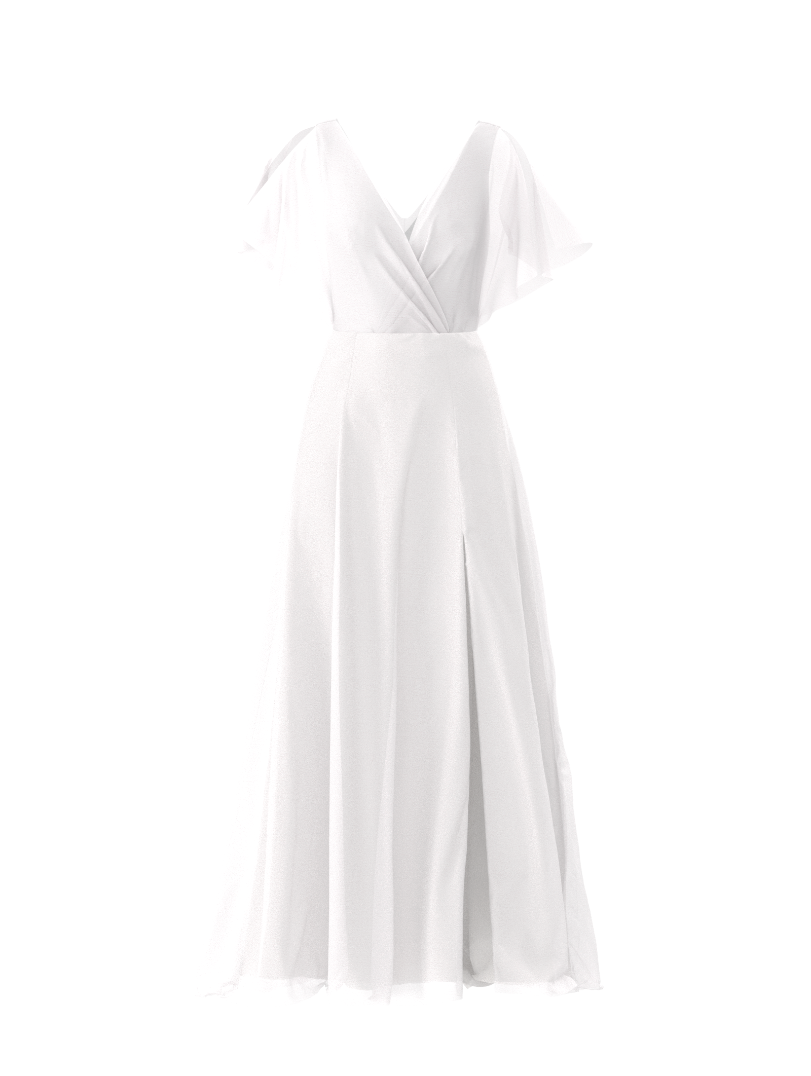 Elegant White Ava Bodice and Arabella Skirt Set - Perfect for Weddings, Prom, and Formal Events